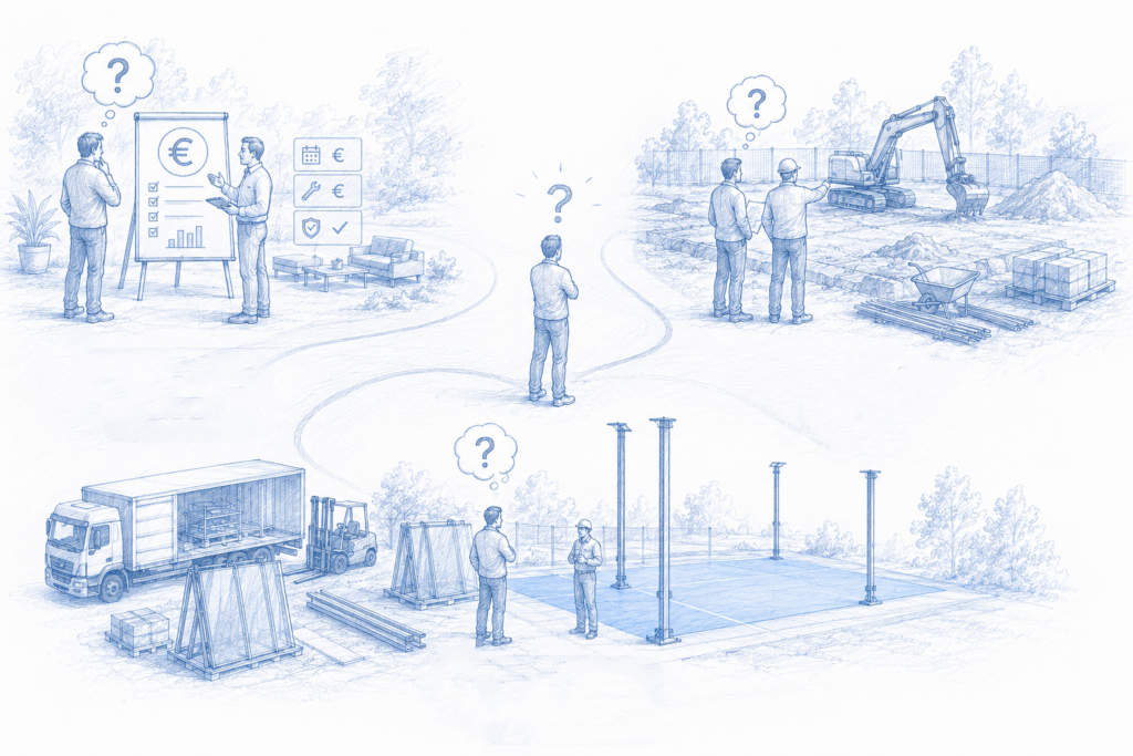 Terrains de padel | Projet Padel