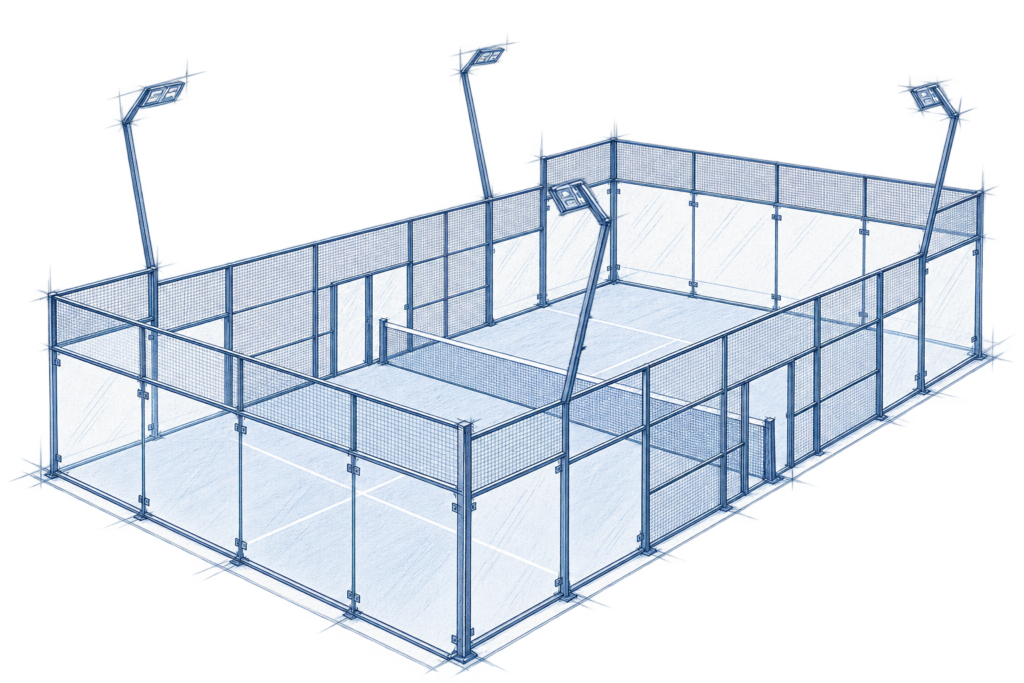 Terrains de padel | Projet Padel