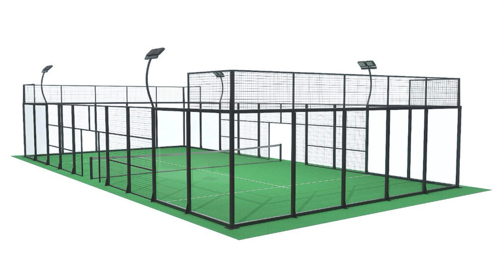 Terrain de padel standard